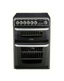 Hotpoint Cannon CH60EKKS Electric Cooker, Black